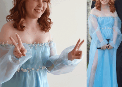 These beautiful dresses were inspired by photographs